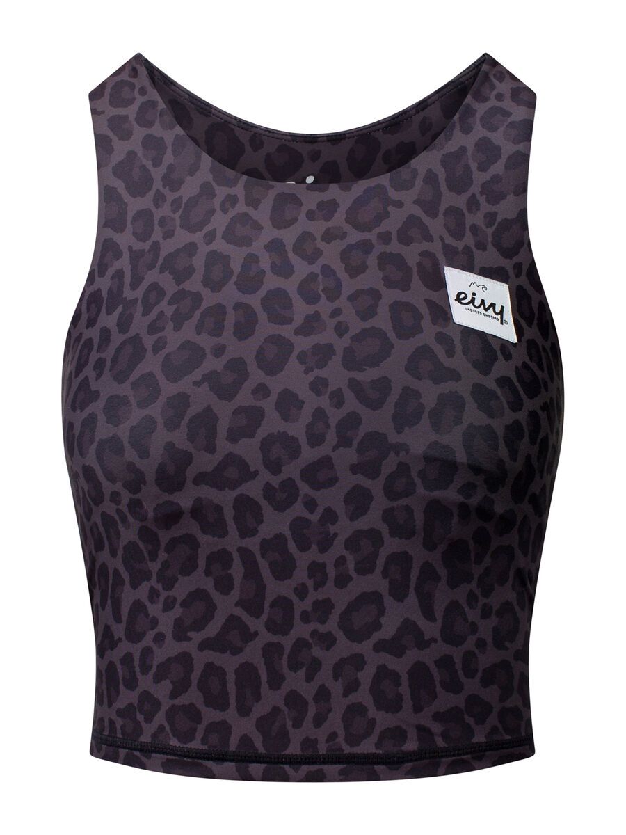 Eivy Cover Up Top, black leopard - Bild 1