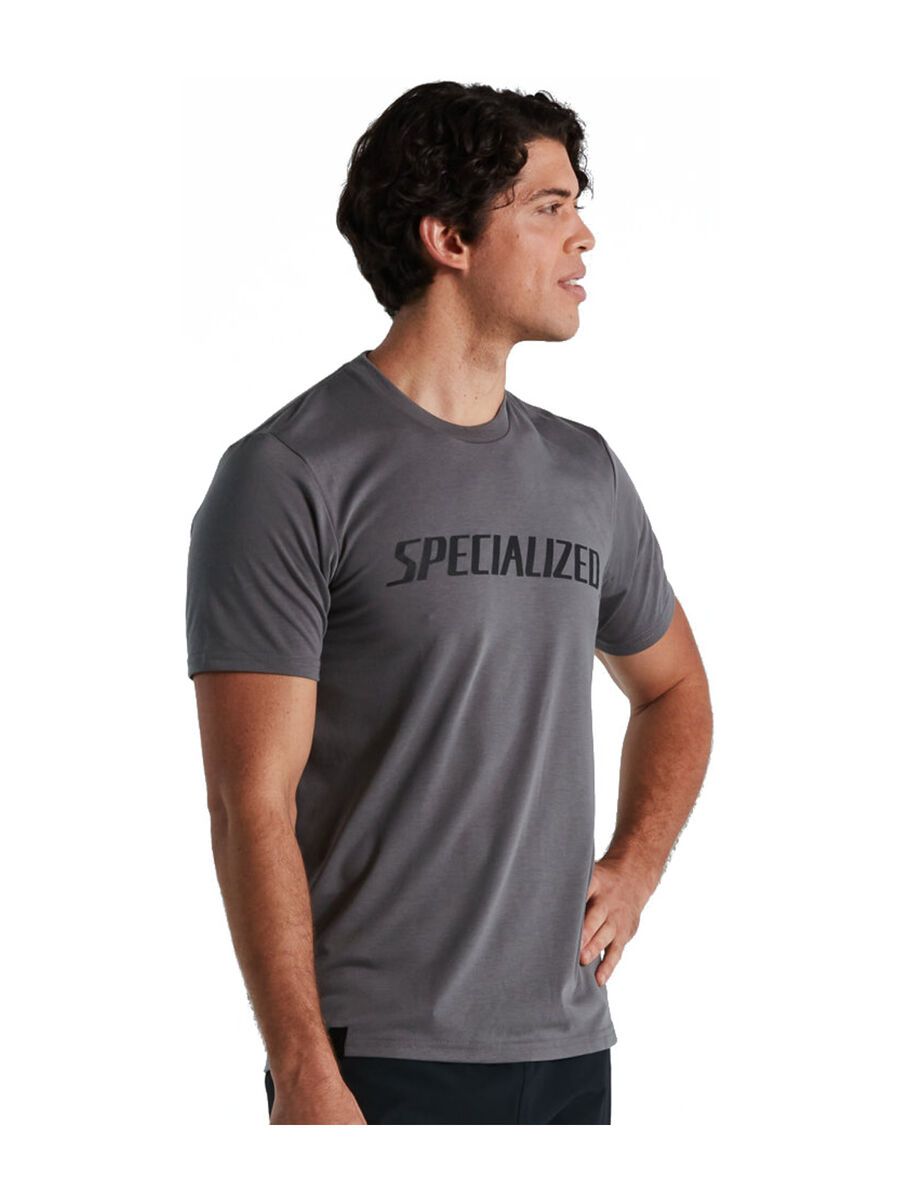 Specialized Wordmark Tee, smoke - Bild 3