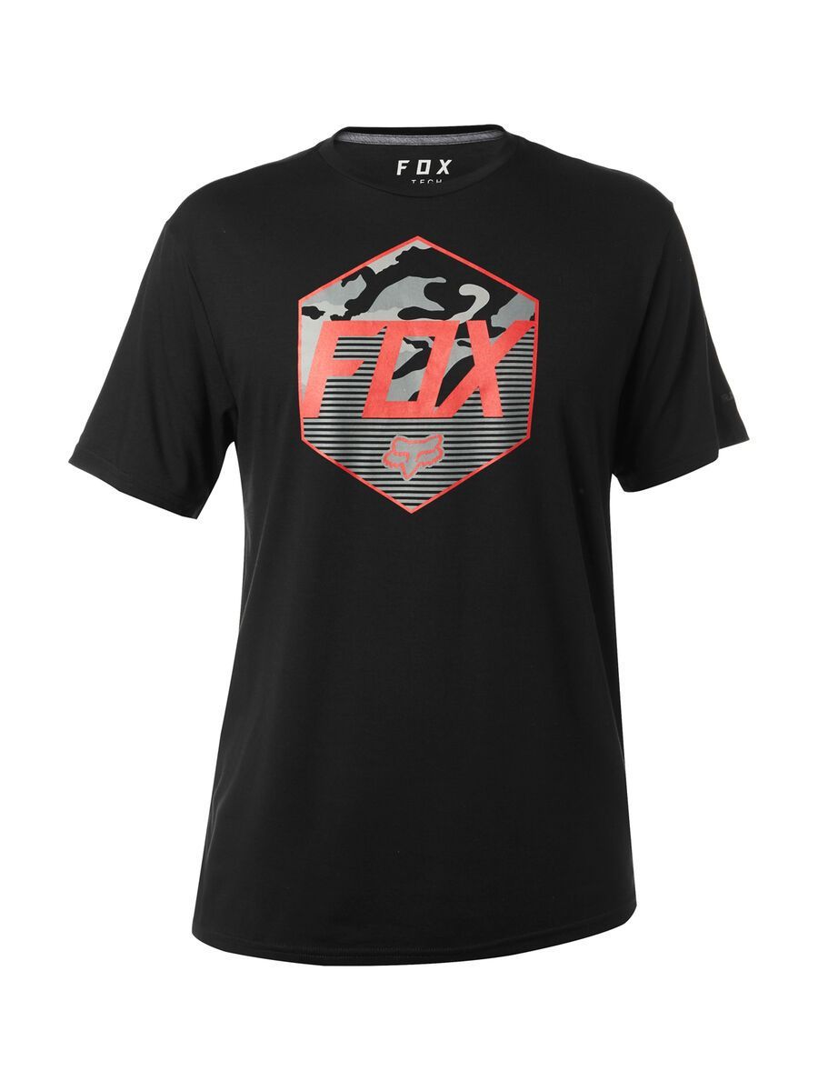 Fox Kaster SS Tech Tee, black - Bild 1