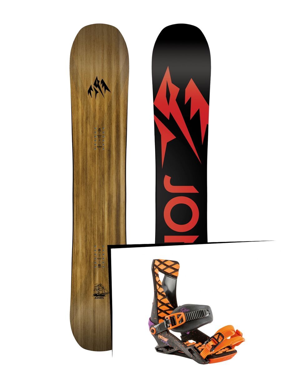 Set: Jones Flagship Wide 2019 + Nitro Zero throwback - Bild 1