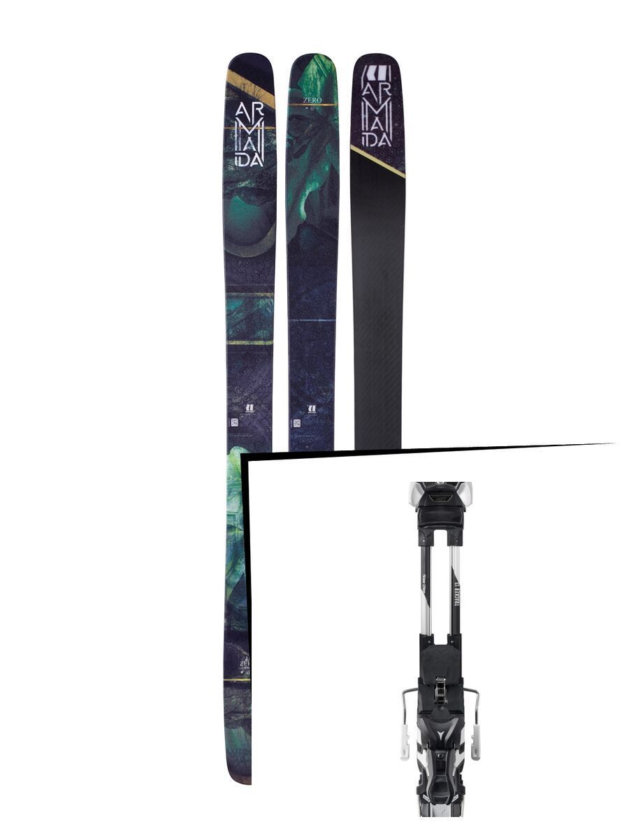 Set: Armada JJ Zero 2018 + Atomic Tracker 13 MNC black/silver - Bild 1