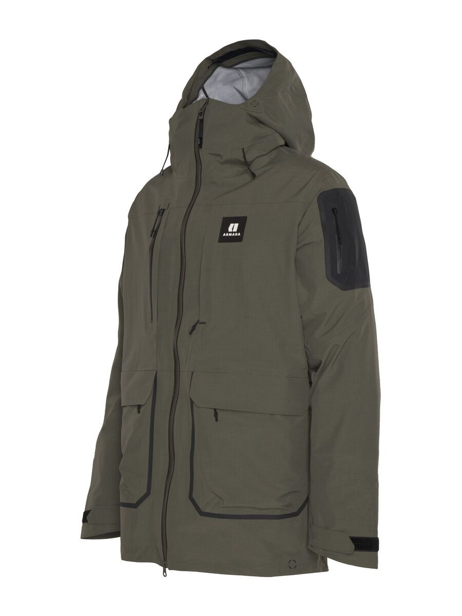 Armada Grands 3L Jacket, olive - Bild 2
