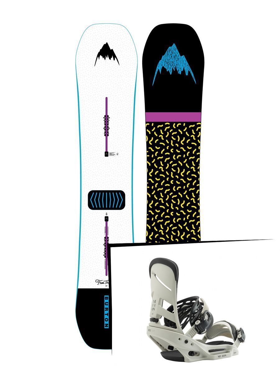 Set: Burton Free Thinker 2019 + Burton Mission EST bone - Bild 1
