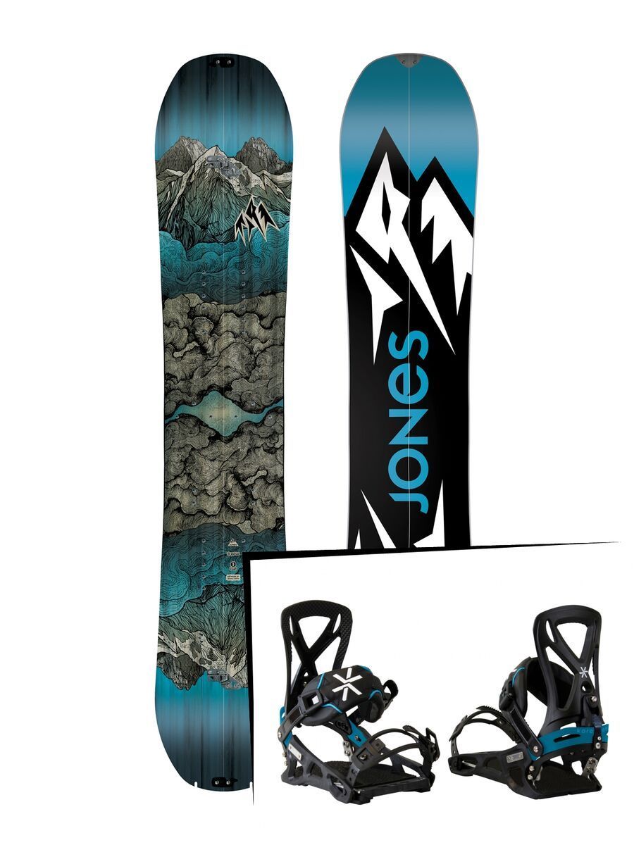 Set: Jones Mountain Twin Split 2019 + Karakoram Prime Connect S (2255806S) - Bild 1