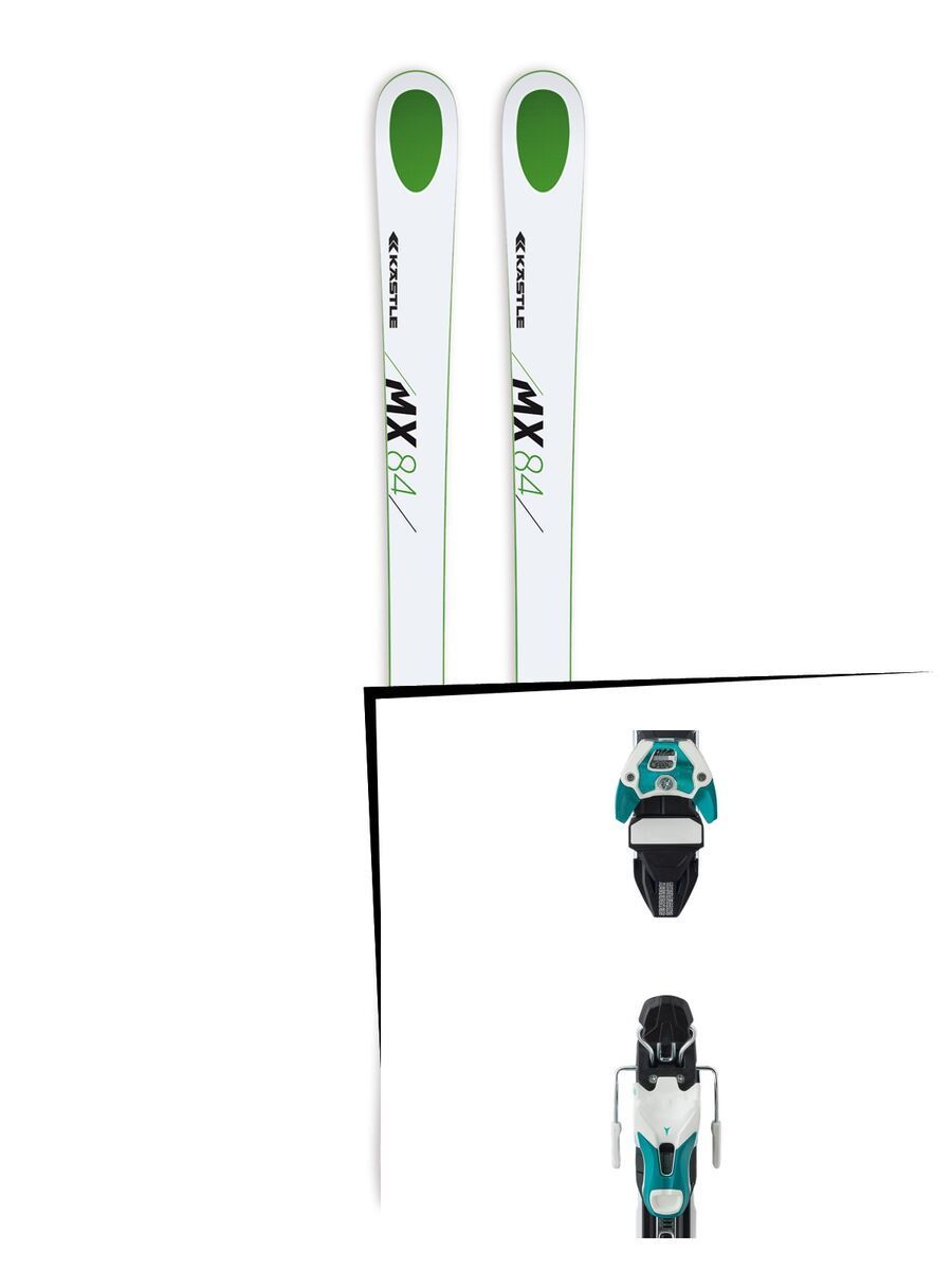 Set: Kästle MX84 2018 + Atomic Warden 11 DT white/mint - Bild 1
