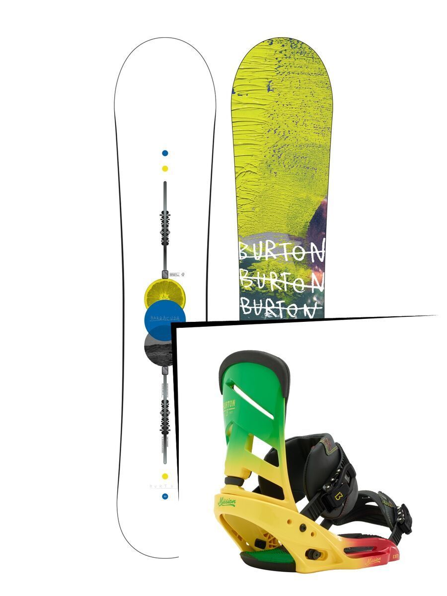 Burton Set: Barracuda 2016 + Burton Mission EST - Bild 1