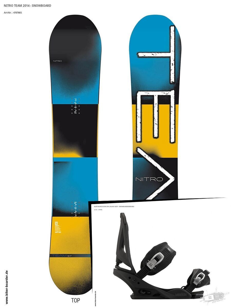 Set: Nitro Team  + Burton Mission (493998S) - Bild 1