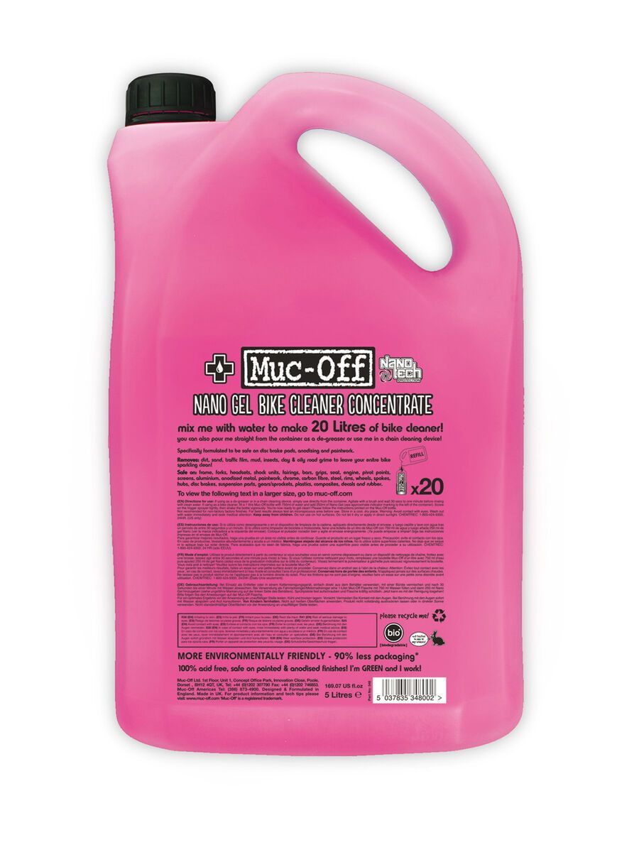 Muc-Off Nano Tech Bike Cleaner Concentrate - 500 ml - Bild 3