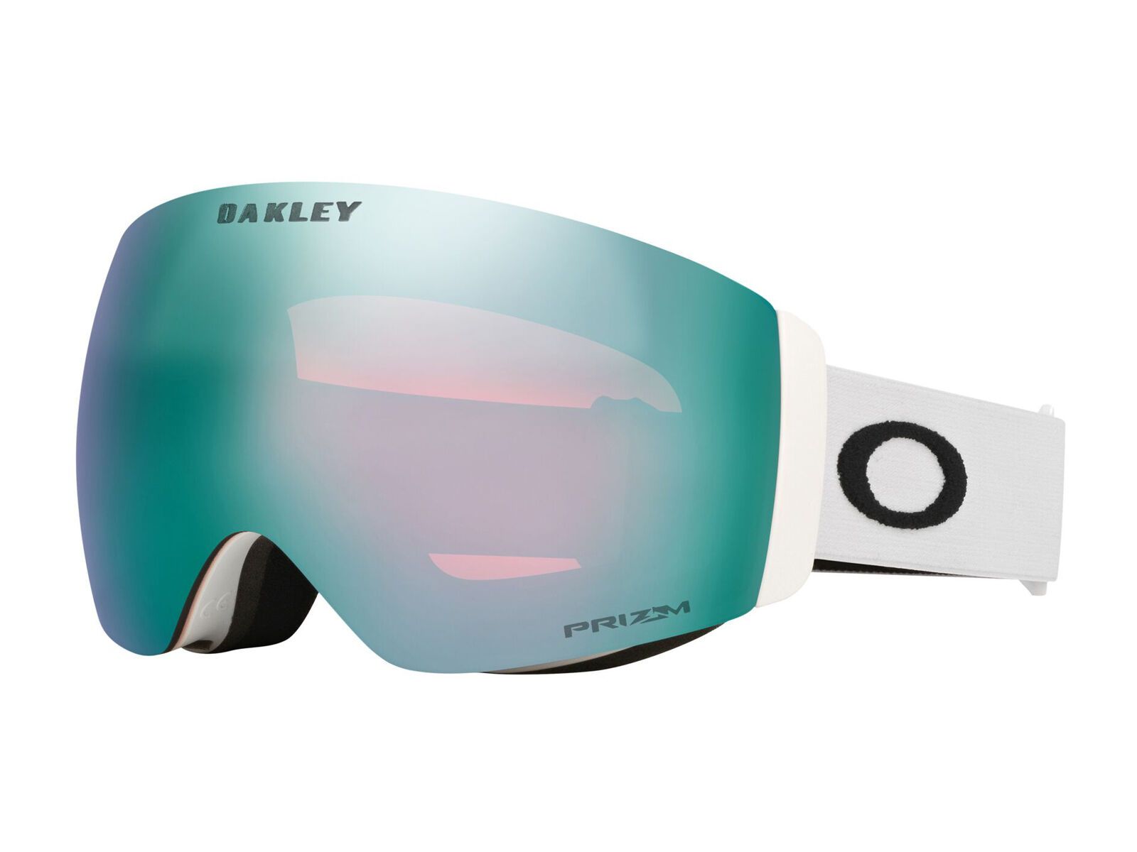 Oakley Flight Deck Pro M, Prizm Snow Sapphire Iridium & Sage Gold / matte white - Bild 2