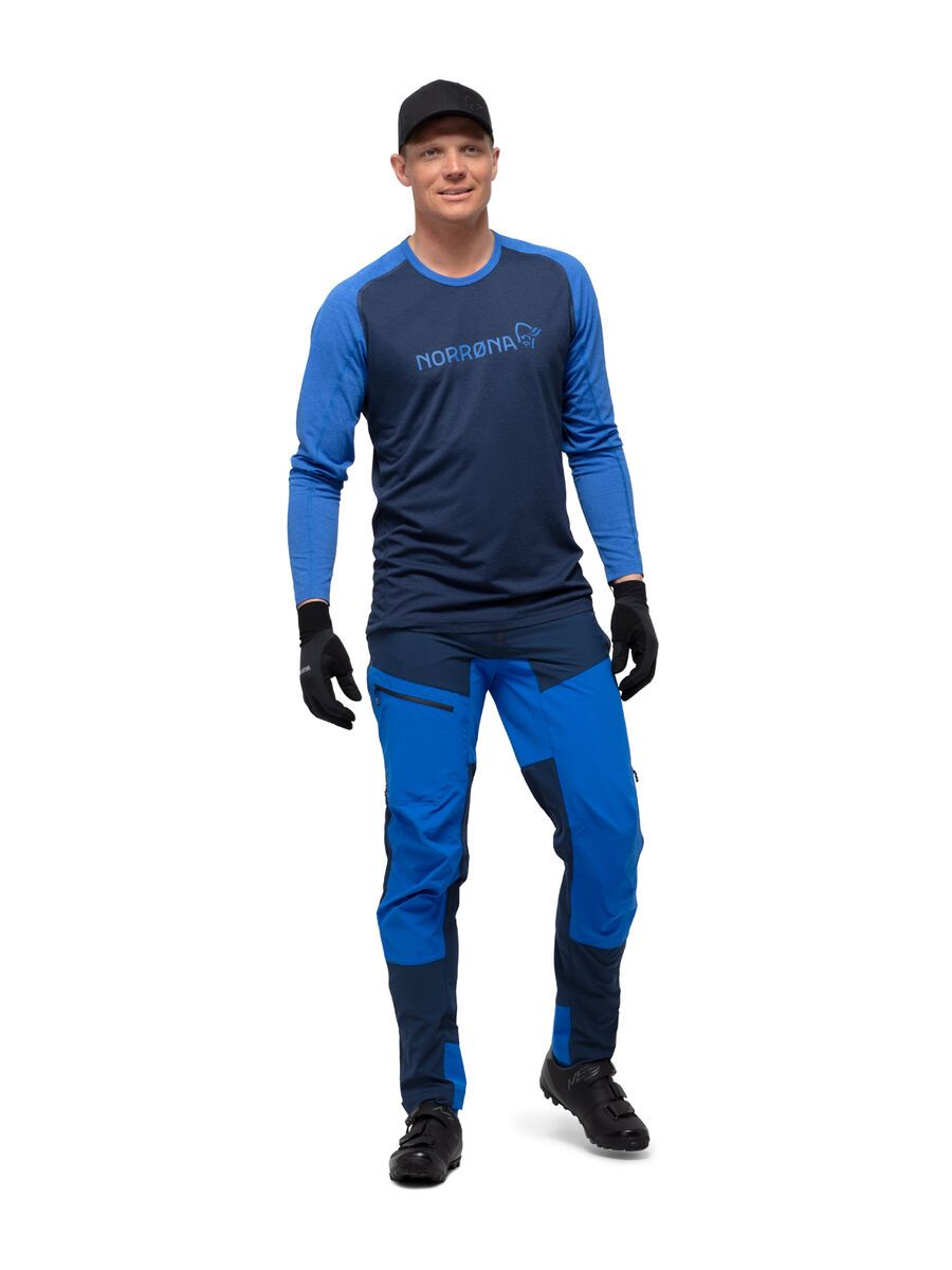 Norrona fjørå flex¹ Pants M's, indigo night/olympian blue - Bild 4