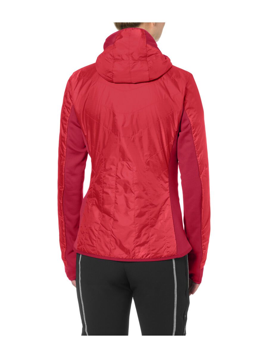Vaude Women's Sesvenna Jacket, flame/white - Bild 4
