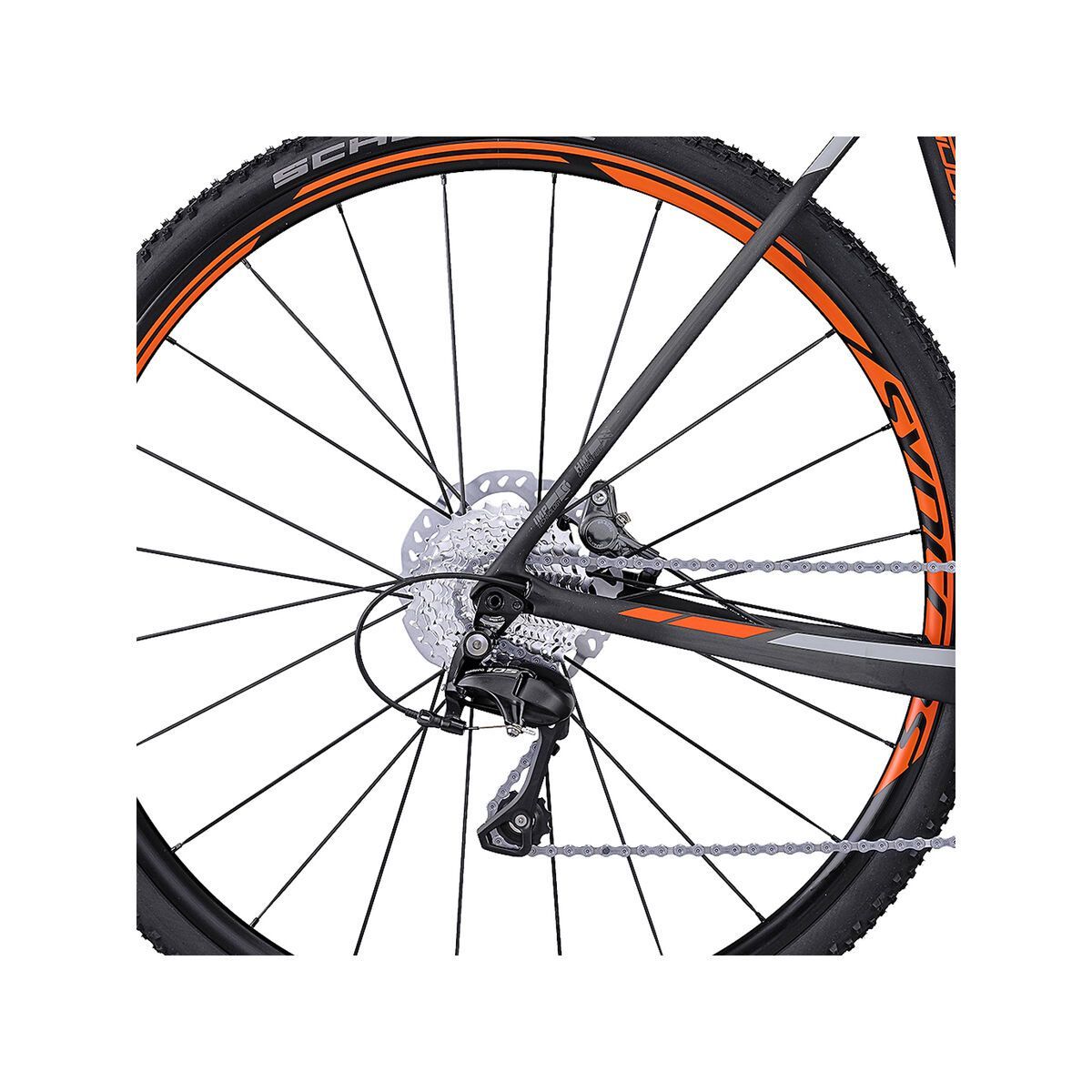 Scott Addict CX 20 Disc, black/grey/orange - Bild 4