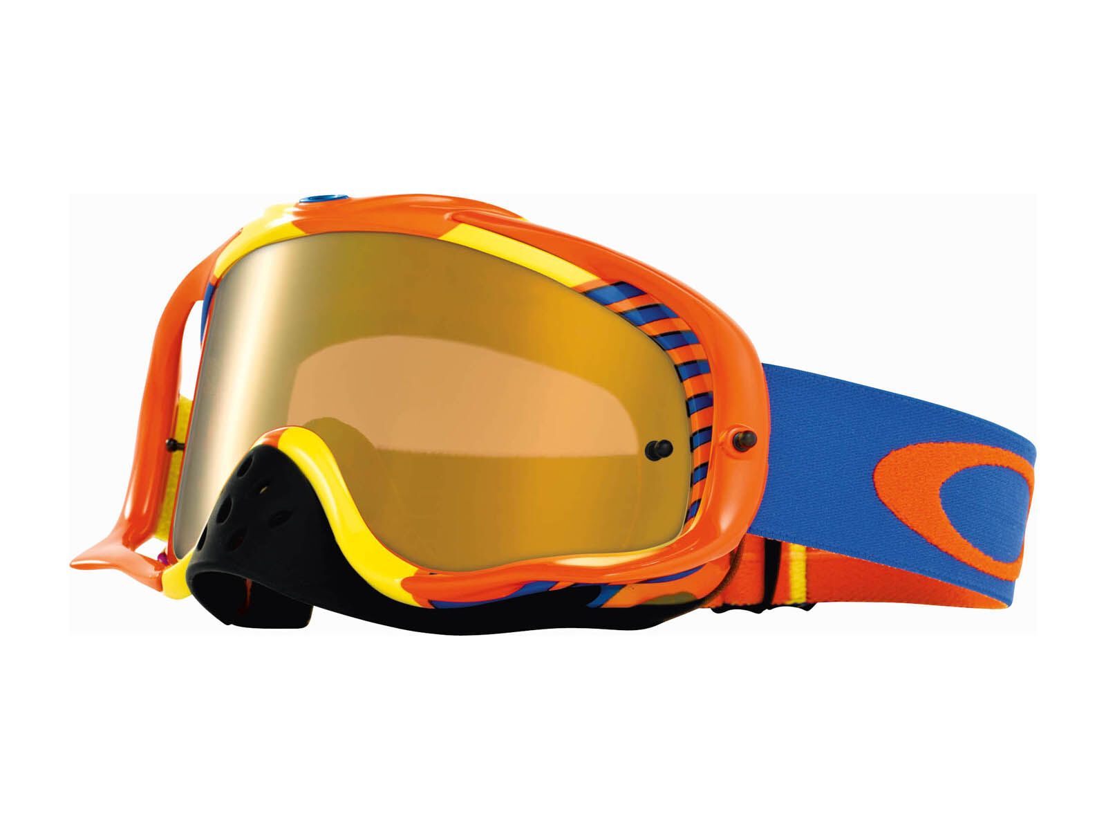 Oakley Crowbar MX, biohazard orange/blue/fire iridium - Bild 1