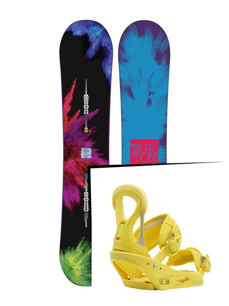 Set: Burton Social 2015 +  Stiletto (1191386S) - Bild 1