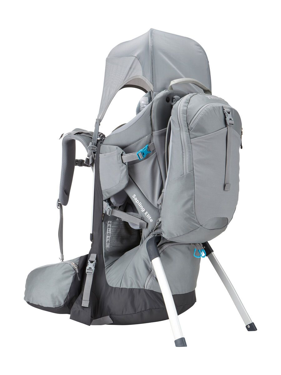 Thule Sapling Elite Kindertrage, dunkelgrau/slate - Bild 3