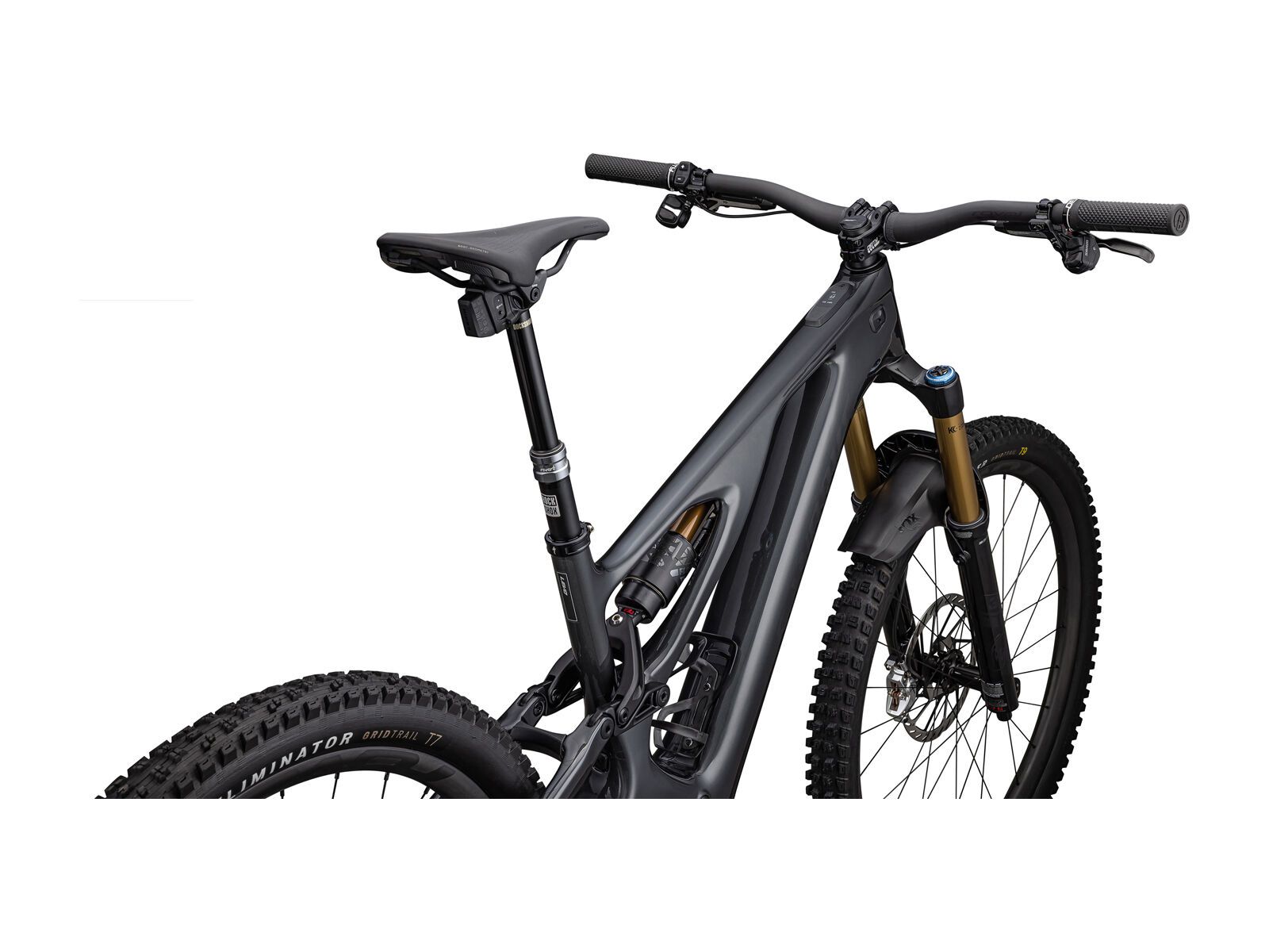 Specialized S-Works Turbo Levo G3 - SRAM XX Eagle Transmission, black liquid metal/black chrome foil - Bild 4