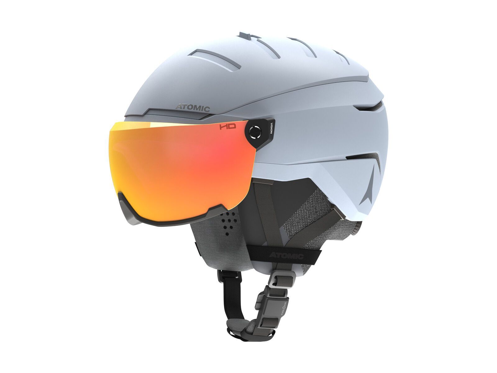 Atomic Savor GT AMID Visor, Red HD / grey - Bild 1