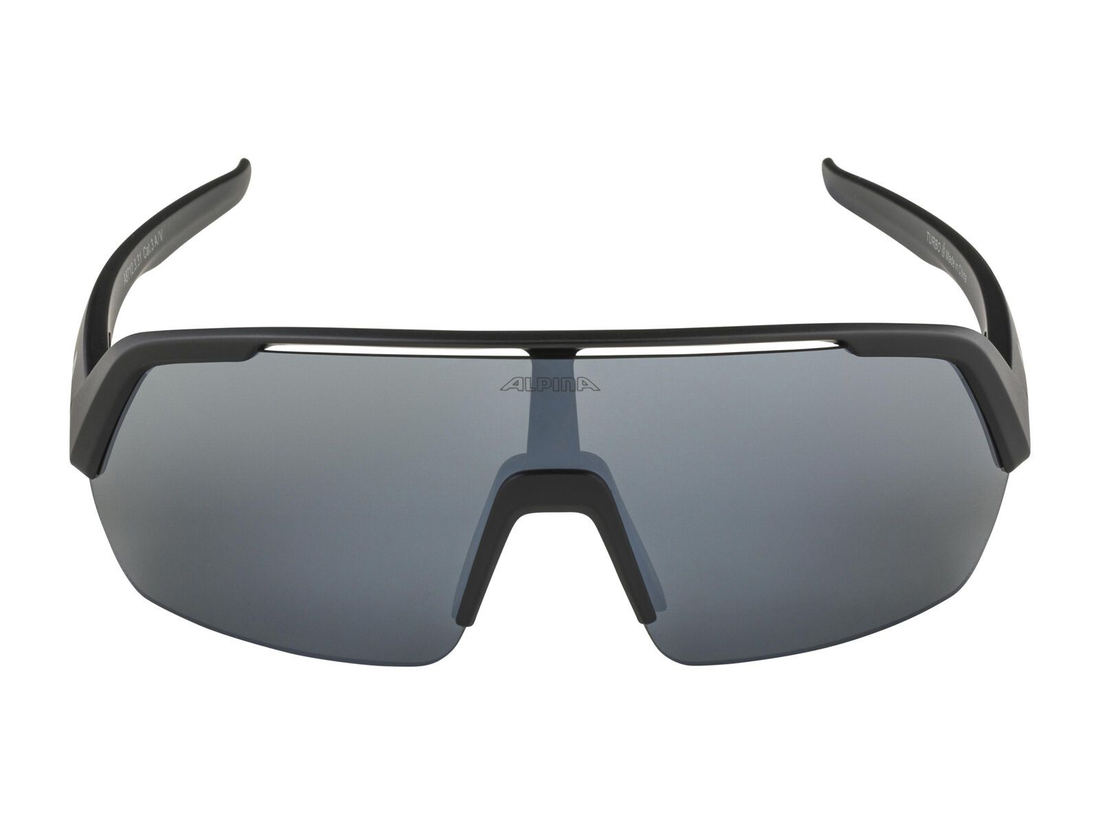 Alpina Turbo HR, Mirror Black / black matt | BIKER-BOARDER.DE
