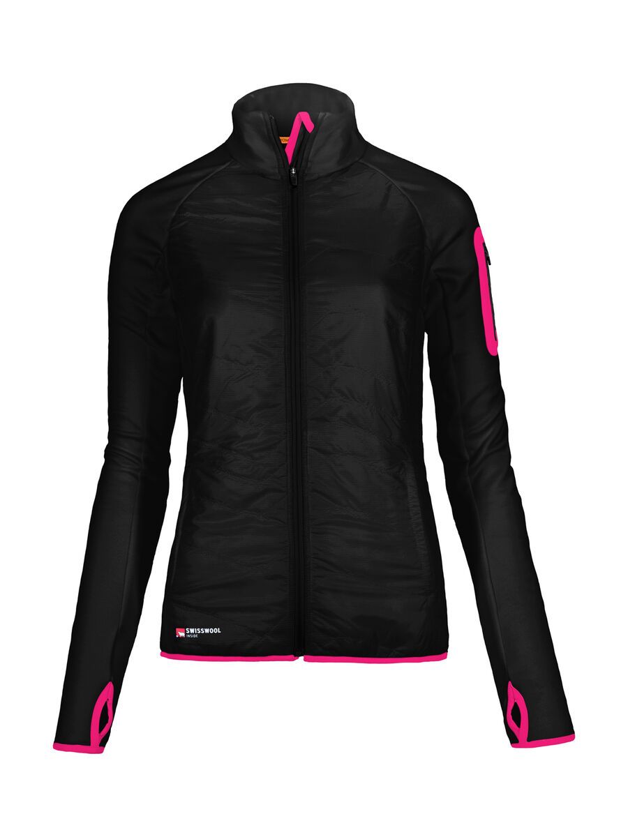 Ortovox Swisswool Hybrid Jacket, black raven - Bild 1