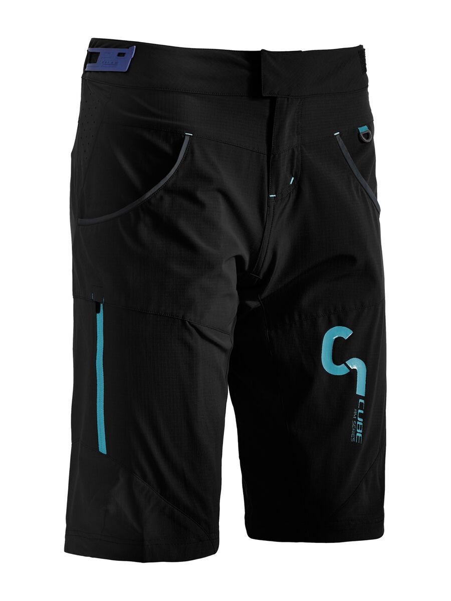 Cube AM WLS Shorts inkl. Innenhose, black - Bild 1