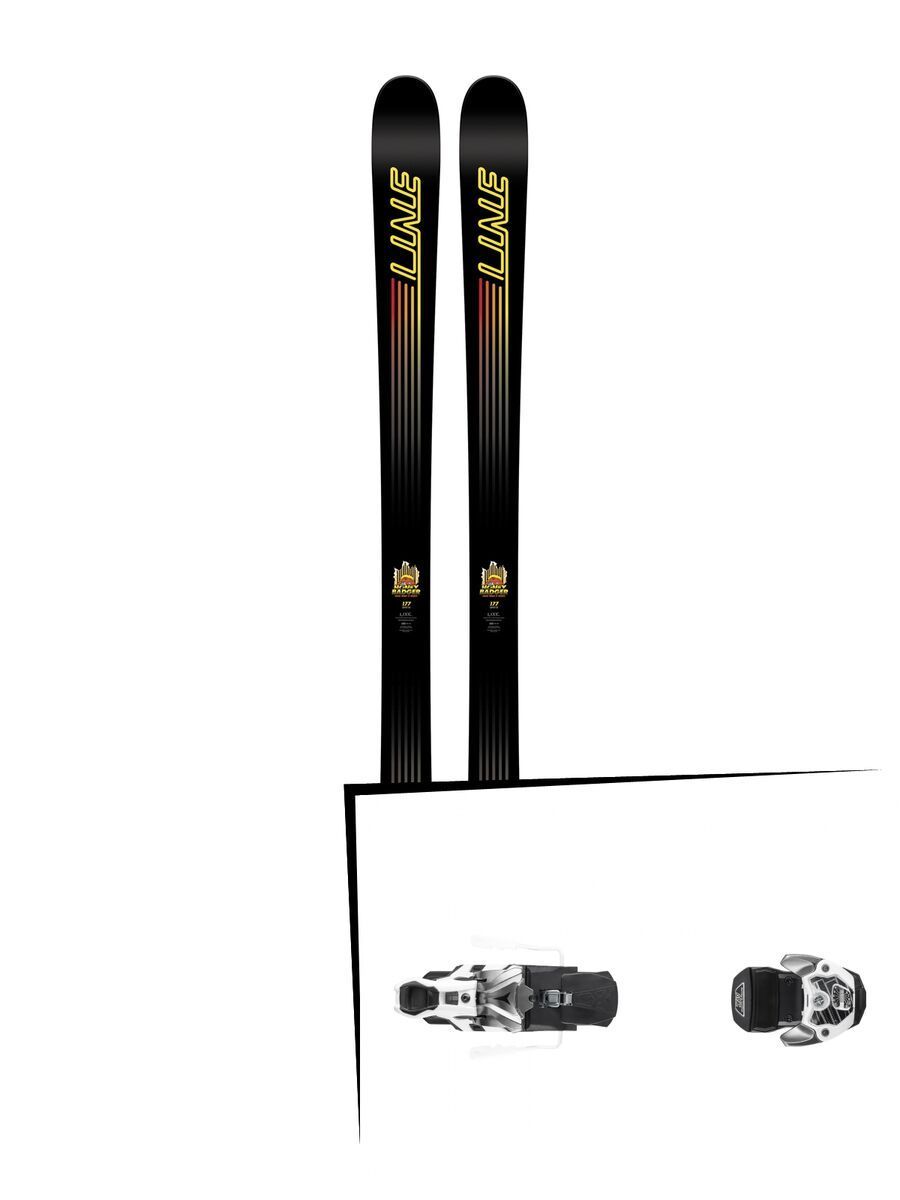 Set: Line Honey Badger 2018 + Atomic Warden MNC 13 gun metal/white - Bild 1