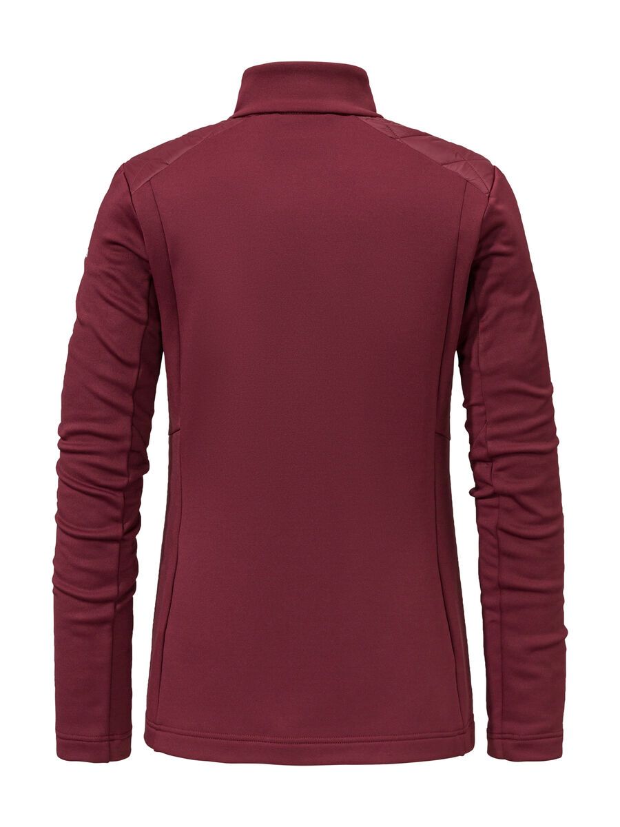 Schöffel Fleece Jacket Heuberg L, dark burgundy - Bild 2