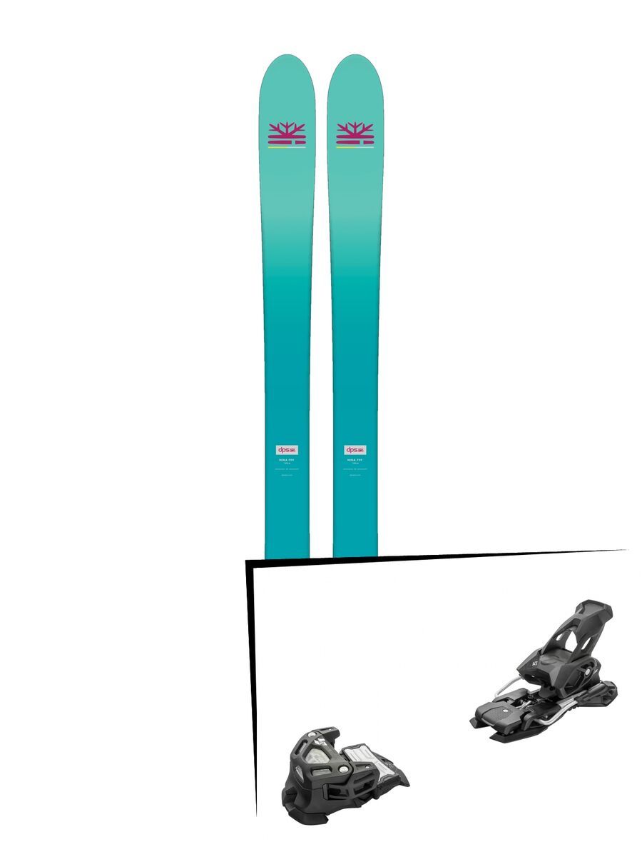 Set: DPS Skis Nina F99 Foundation 2018 + Tyrolia Attack 14 AT solid black - Bild 1