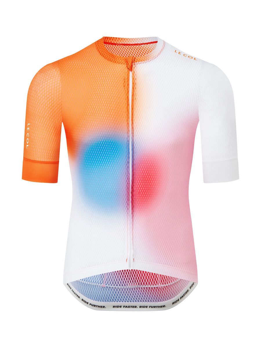 Le Col Pro Air Jersey, white/saffron/multi - Bild 1