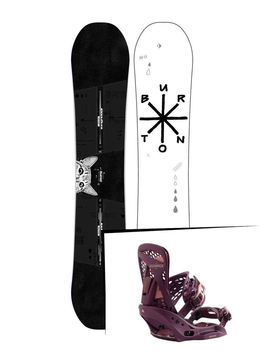 Set: Burton Rewind 2019 +  Escapade EST (2218441S) - Bild 1