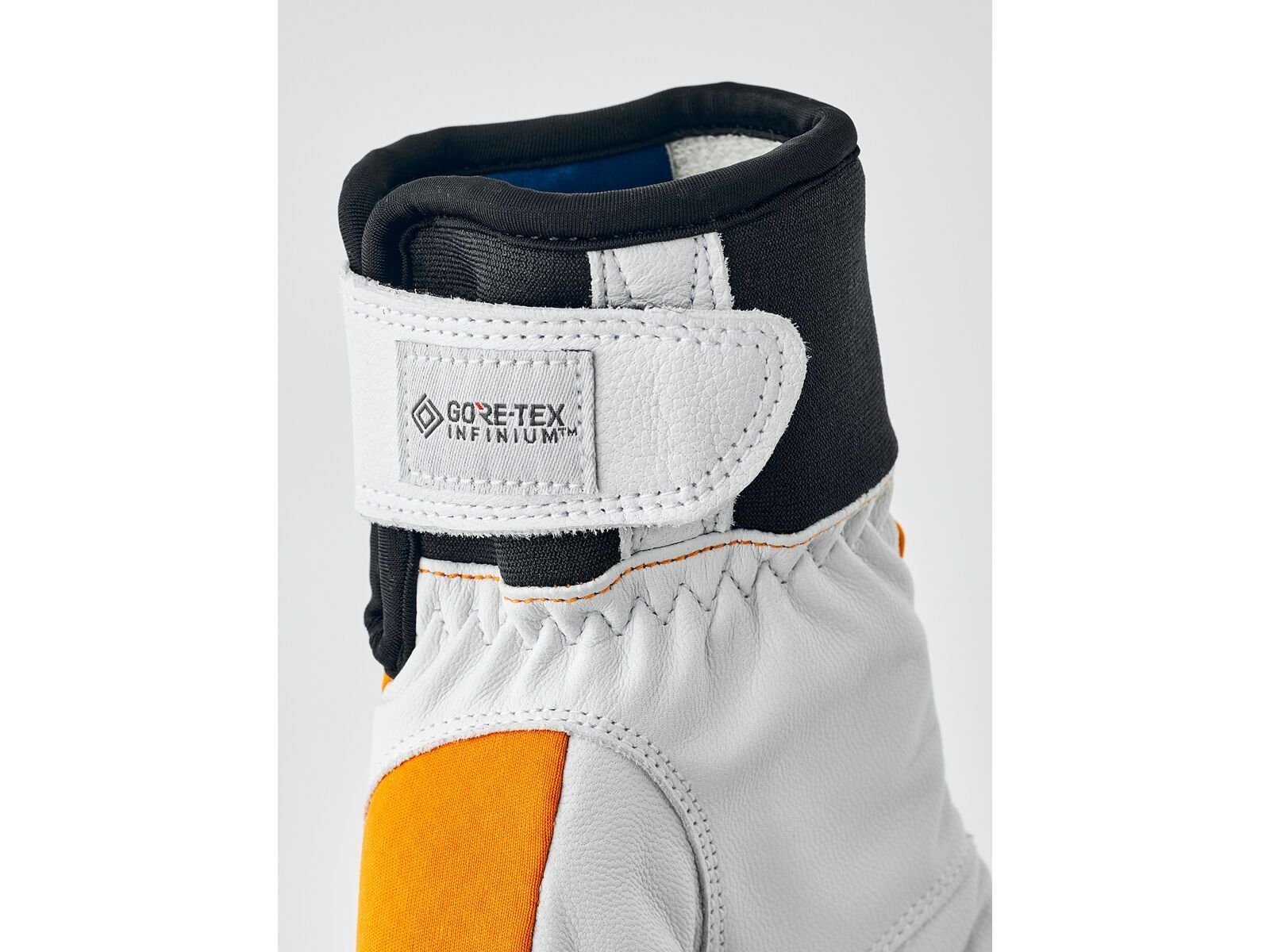 Hestra Ergo Grip Active Wool Terry 5 Finger, orange/offwhite - Bild 4