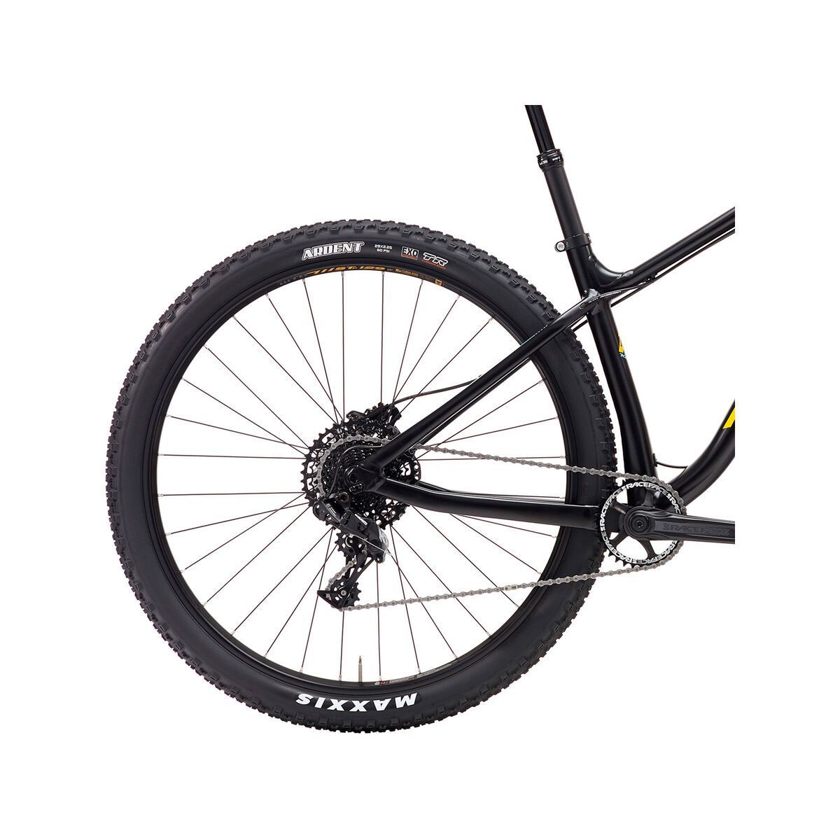 Kona Honzo AL/DL, matt black/yellow/green - Bild 4