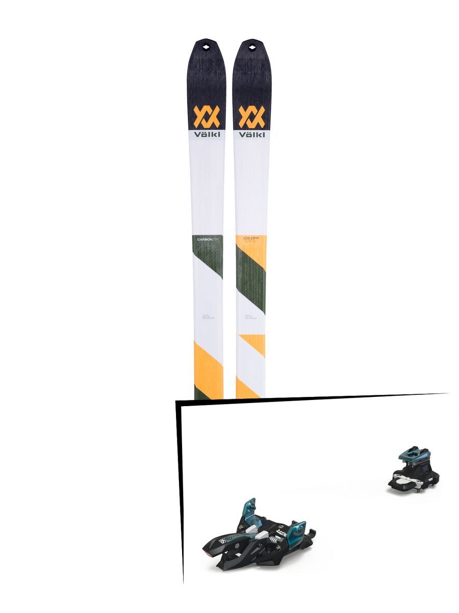 Set: Völkl VTA 98 2019 + Marker Alpinist 9 black/turquoise - Bild 1