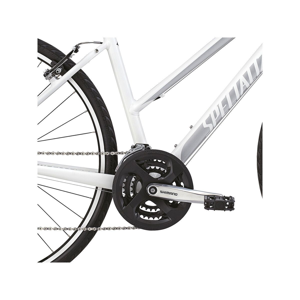 Specialized Vita Step Through, gloss white/silver/charcoal - Bild 3