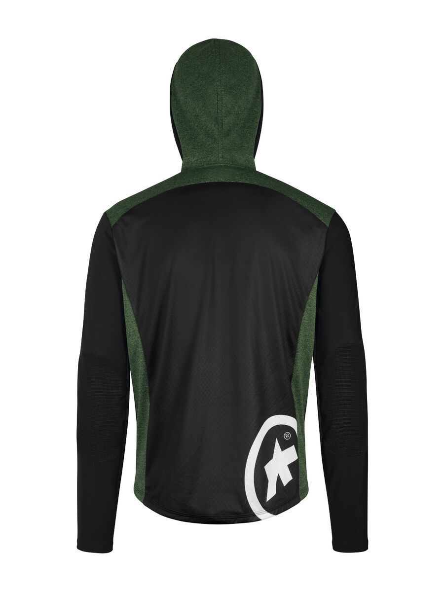 Assos Trail Spring Fall Hooded Jacket, mugo green - Bild 2