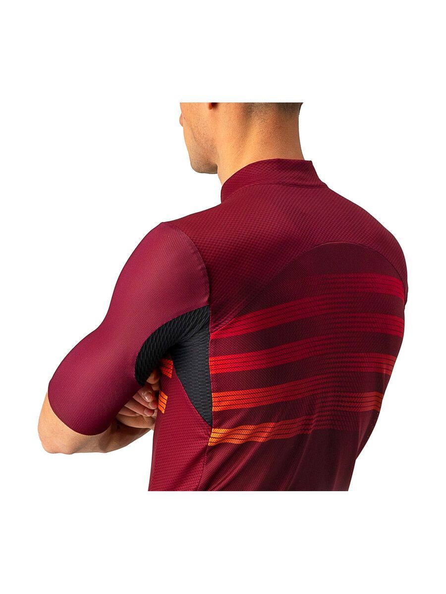 Castelli Endurance Pro Jersey, bordeaux/red-orange - Bild 4