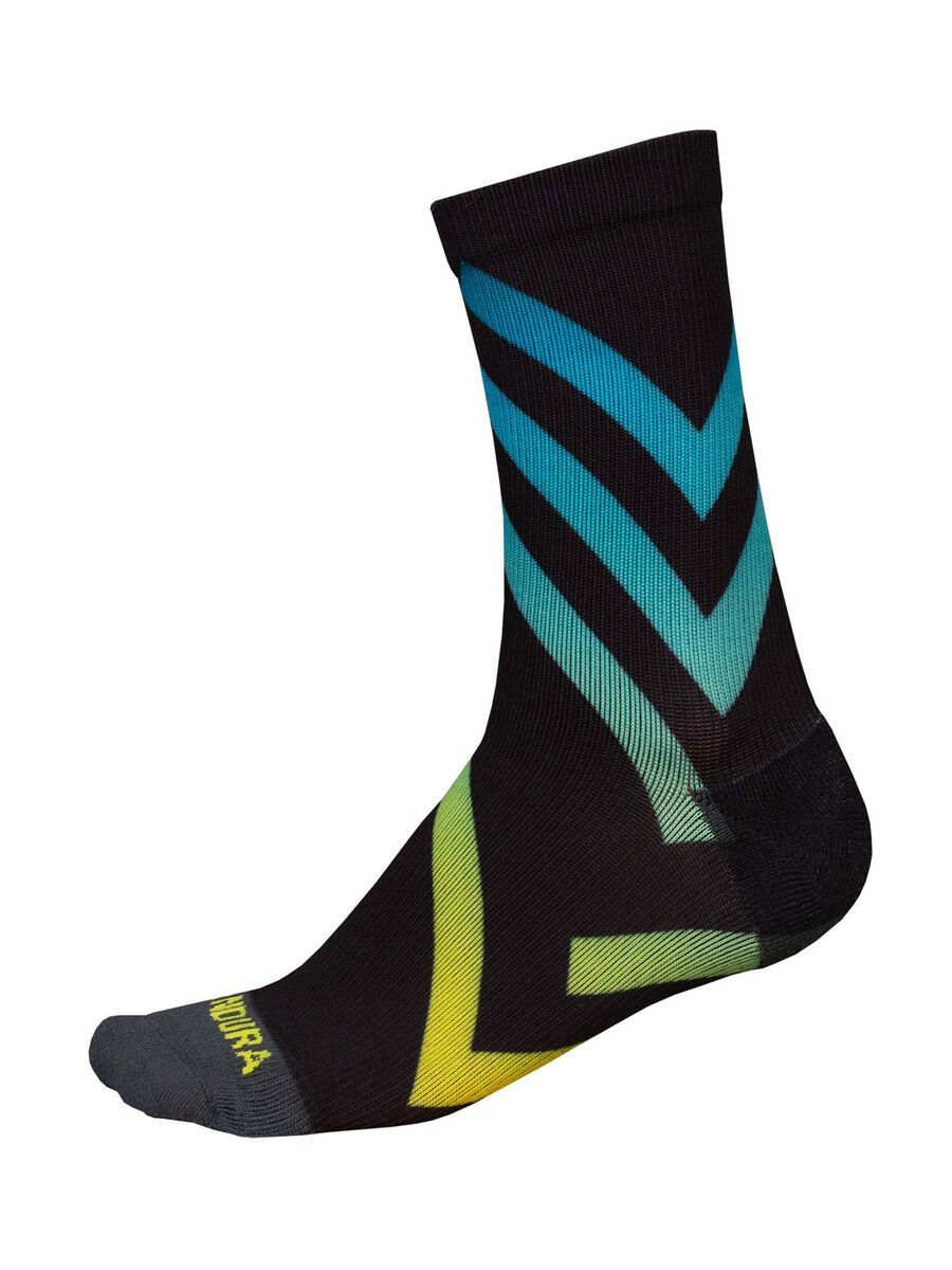 Endura PT Sock LTD Maze, schwarz - Bild 1