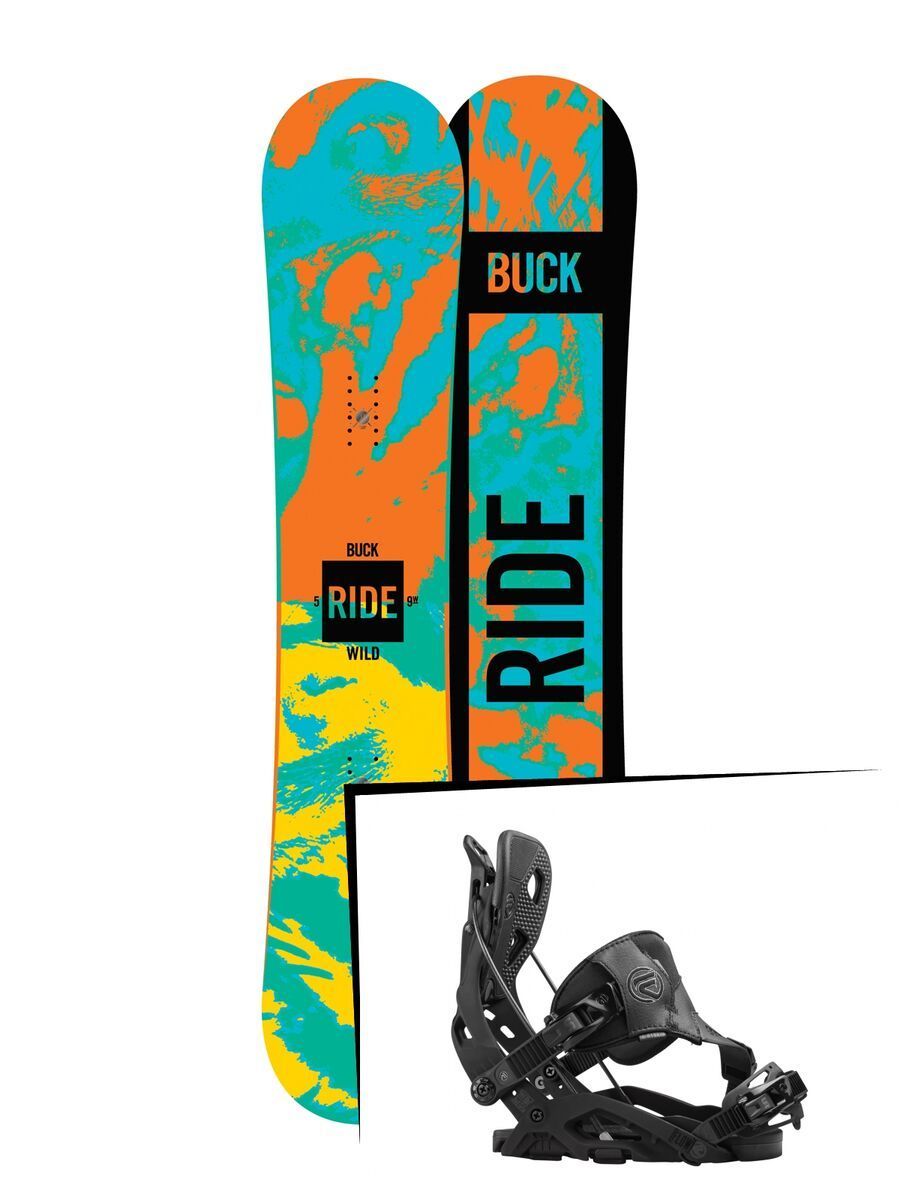 Set: Ride Buck Wild 2016 + Flow Fuse Hybrid (1513148S) - Bild 1