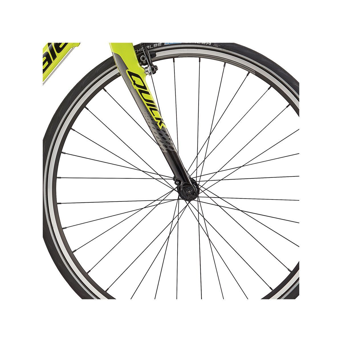 Cannondale Quick Speed 3, neon spring w/ jet black, charcoal grey, gloss - Bild 2