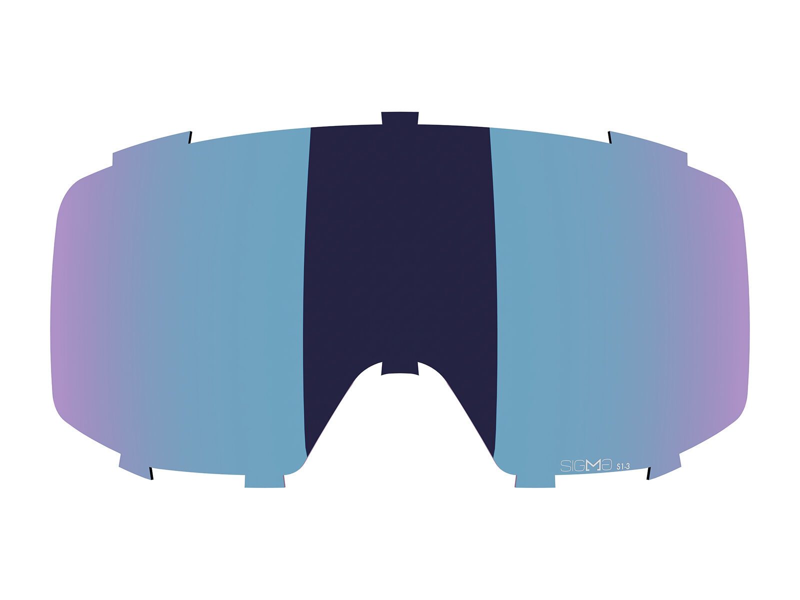 Salomon Driver Pro Visor Sigma Photo Sky Blue - Bild 1