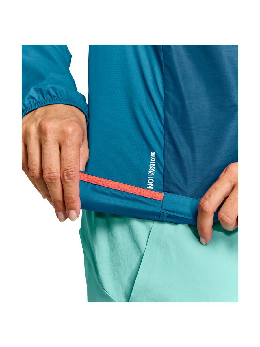 Ortovox Merino Protect Windbreaker Jacket W, petrol blue - Bild 3