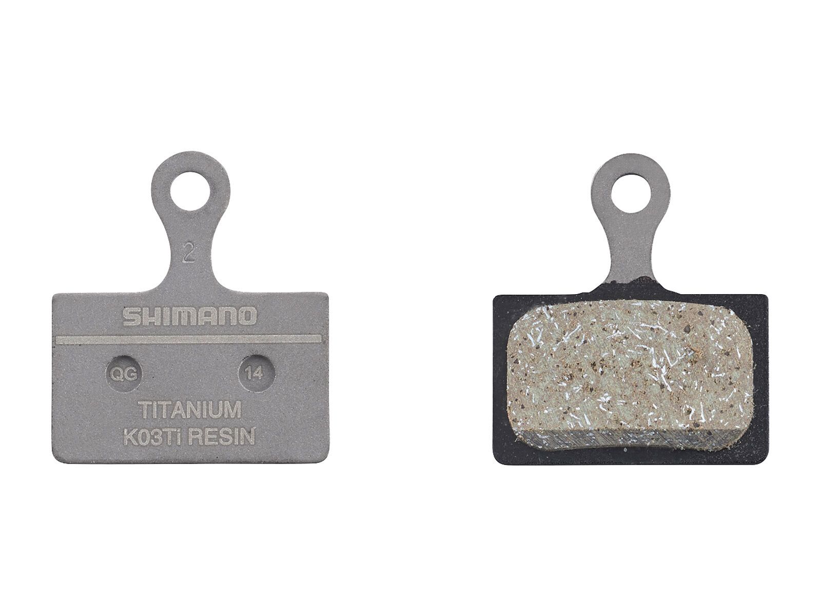 Shimano K03Ti Resin Scheibenbremsbelag - Bild 1