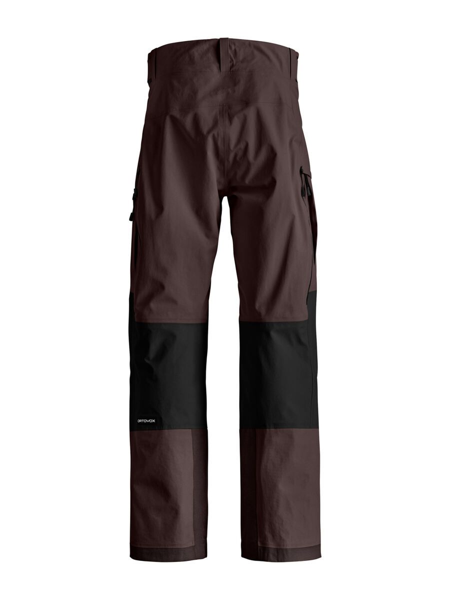 Ortovox Ravine Free 3L Pants M, dark chestnut - Bild 2