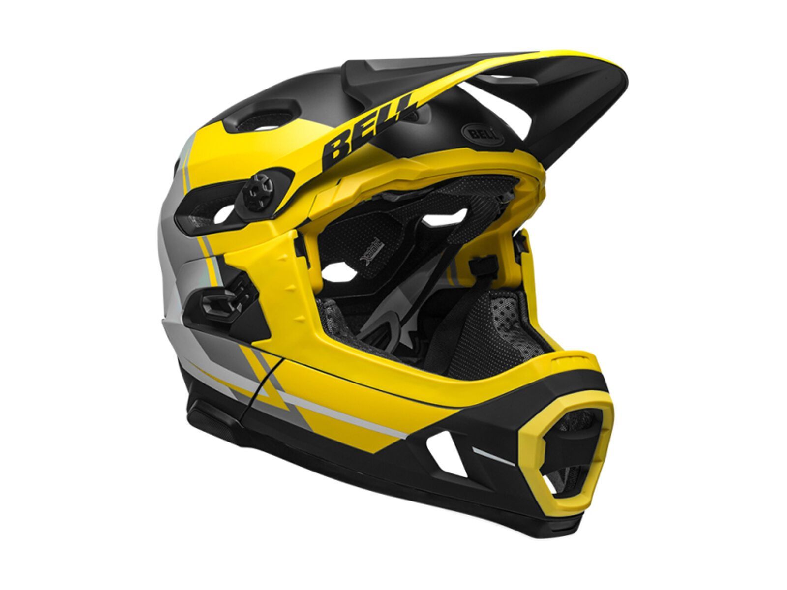 Bell Super DH MIPS, matte yellow/silver/black recourse - Bild 3