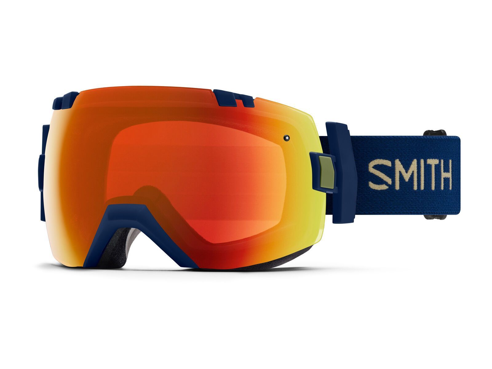 Smith I/OX inkl. Wechselscheibe, navy camo split/Lens: everyday red mirror chromapop/storm rose flash - Bild 1