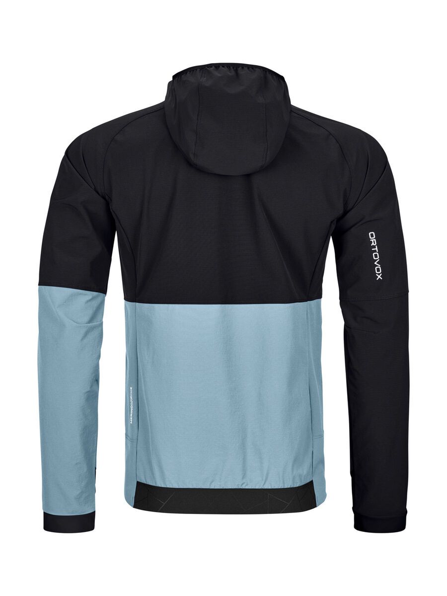 Ortovox Merino Airsolation Punta Berrino Hooded Jacket M, black raven - Bild 2