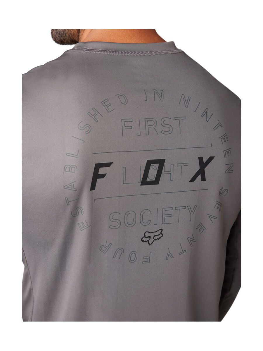 Fox Ranger LS Jersey Font, dark grey - Bild 4