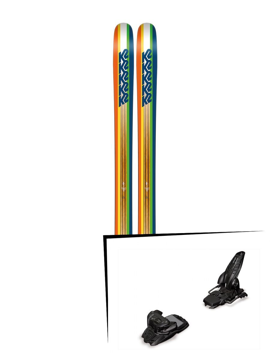 K2 SKI Set: Shreditor 102 2016 + Marker Jester 16 - Bild 1