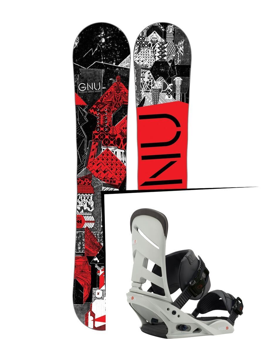 Set: Gnu Carbon Credit 2017 + Burton Mission (1712876S) - Bild 1