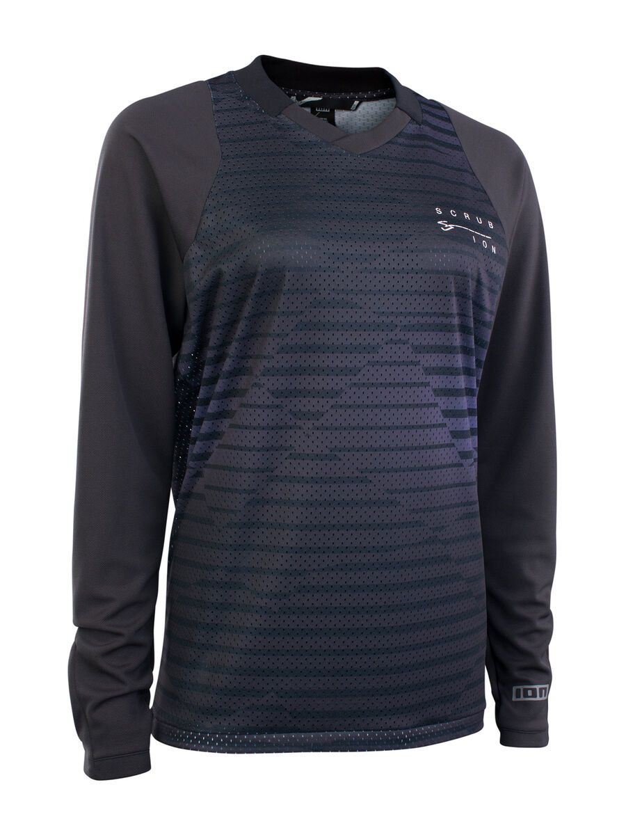 ION MTB Jersey Long Sleeve Scrub Women, black - Bild 1