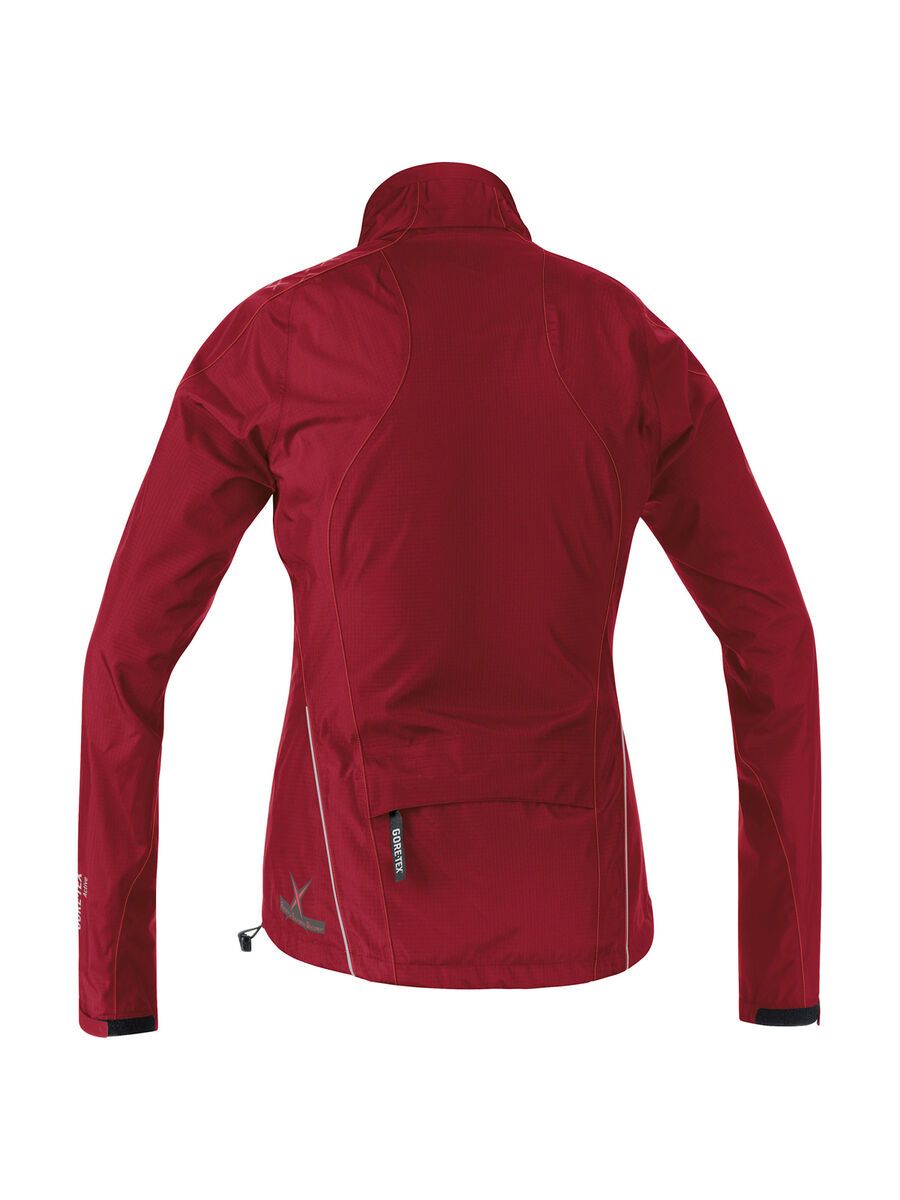 Gore Bike Wear Alp-X 2.0 Gore-Tex Active Lady Jacke, ruby red/lumi orange - Bild 2